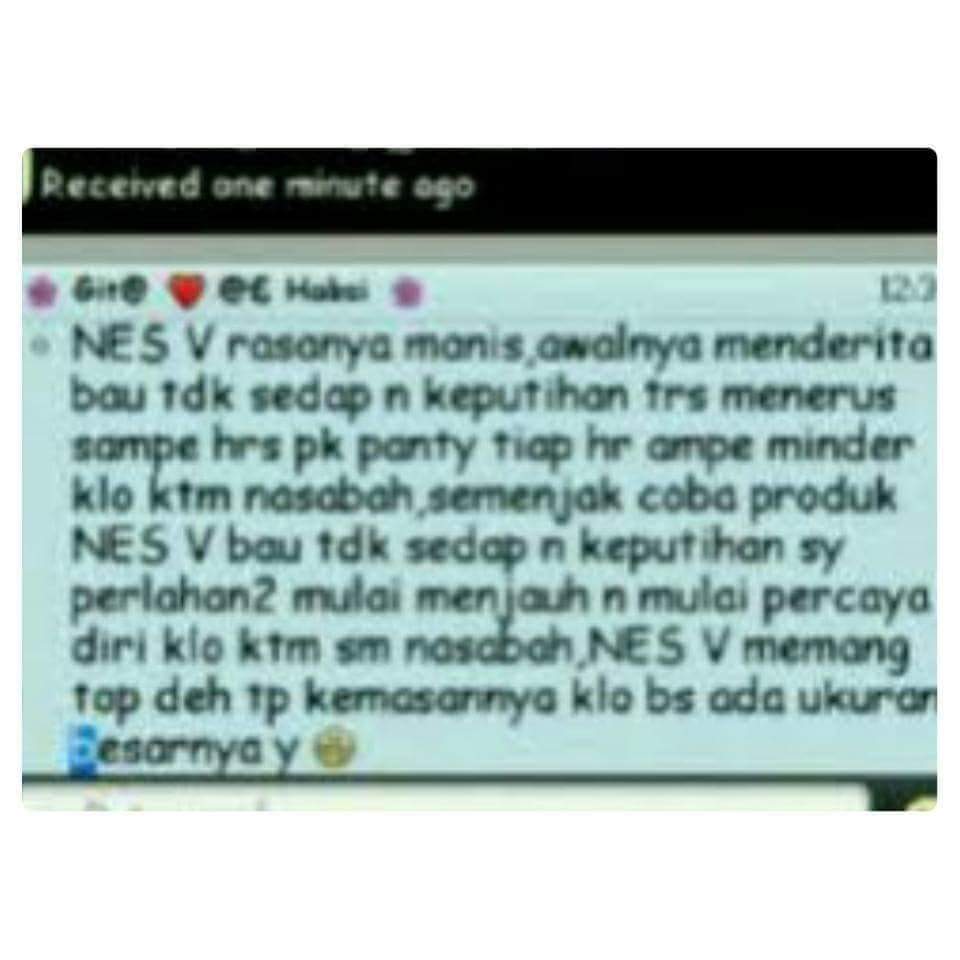 limsa110382's tweet photo. BECEK HILANG dwoonkk klo minum NESV .. 
Jangan betah KEPUTIHAN ya ladies .. BAHAYA !!! .. 
Bau ga sedap.. bikin risih.. ga enak kaleeee=d 
Buat istri2 yang mau tambah disayang suami .. NESV beneran ehem ehem lhooo ... 
#nesv #herbalwanita
Chat saya yaa dii .
WA  081282403406 https://t.co/LRVObc3qEw