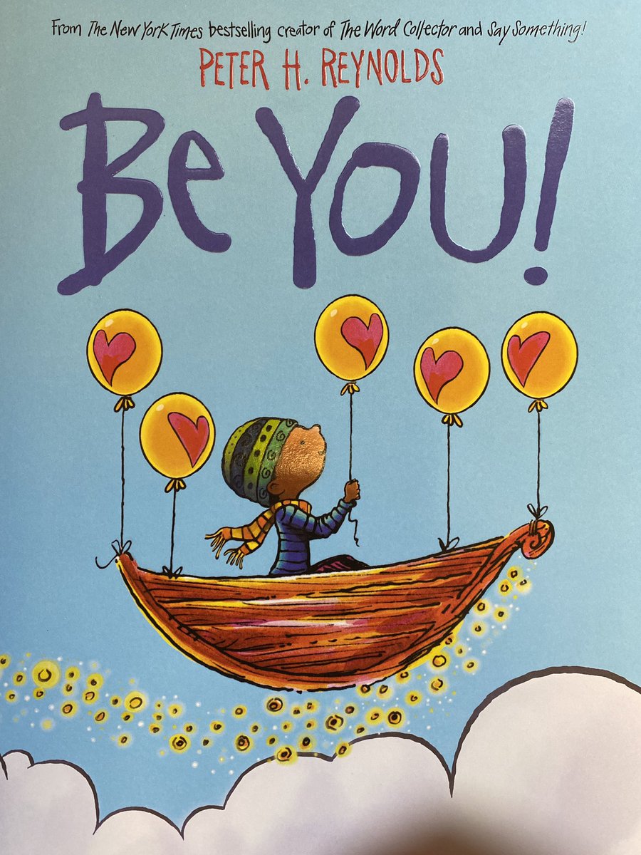 TDSBHalbert's tweet photo. Dear @peterhreynolds, every Grade 6 at @TDSBHalbert will be receiving this book as they move on up to Grade 7!! And, they’ve been encouraged, that, when the time comes a friend needs this book they are to give it to the friend for encouragement.  BE You!!! #BeHereNow #HalbertLife https://t.co/Gxl612F4zP