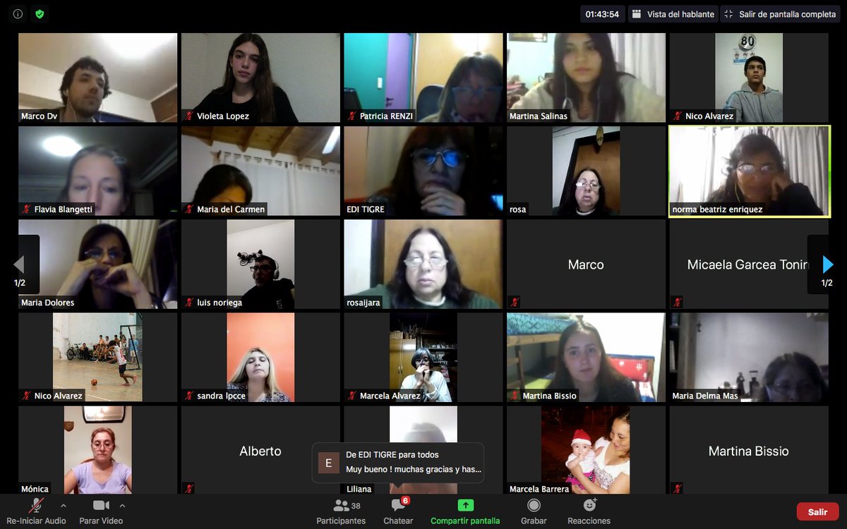 Capacitamos a 50 docentes en el uso de herramientas digitales para facilitarle su trabajo virtual y lograr hacer sus clases mas entretenidas

Hermosa experiencia, ver a los docentes agradecidos y contentos nos llena el alma. ❤️

Esta nueva forma de educación llego para quedarse!