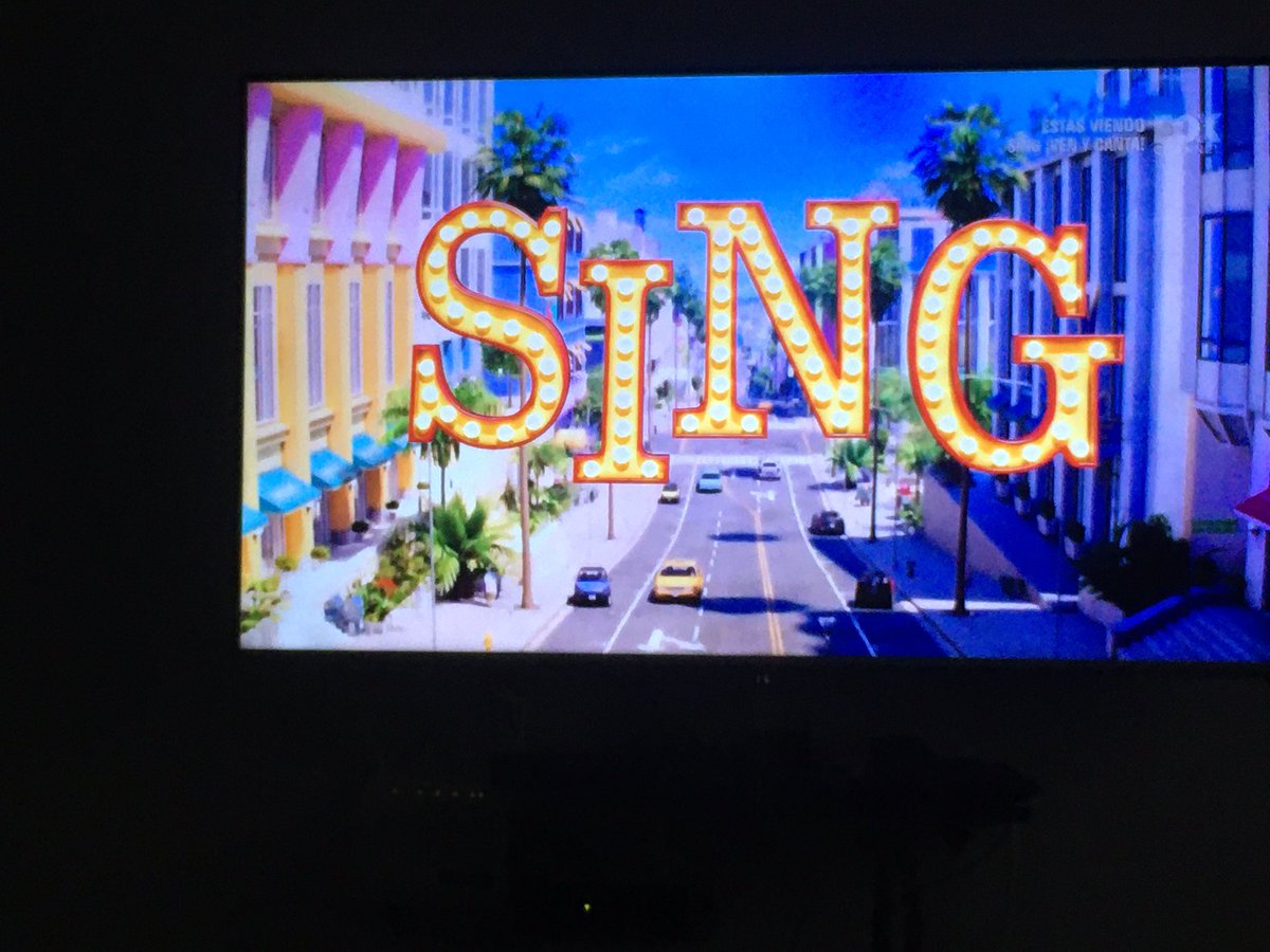 any_cess's tweet photo. Mi película favorita #Sing🎤 https://t.co/LN8A9LYbyS