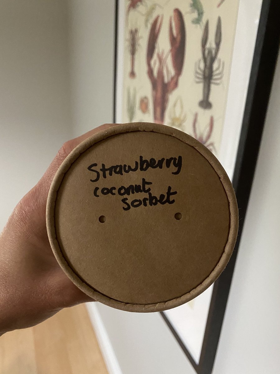 Personal size(ish) <a href="/TheWhalesbone/">The Whalesbone Group</a>. Homemade ice cream and sorbet available at the shop Tuesday - Saturday 🤤