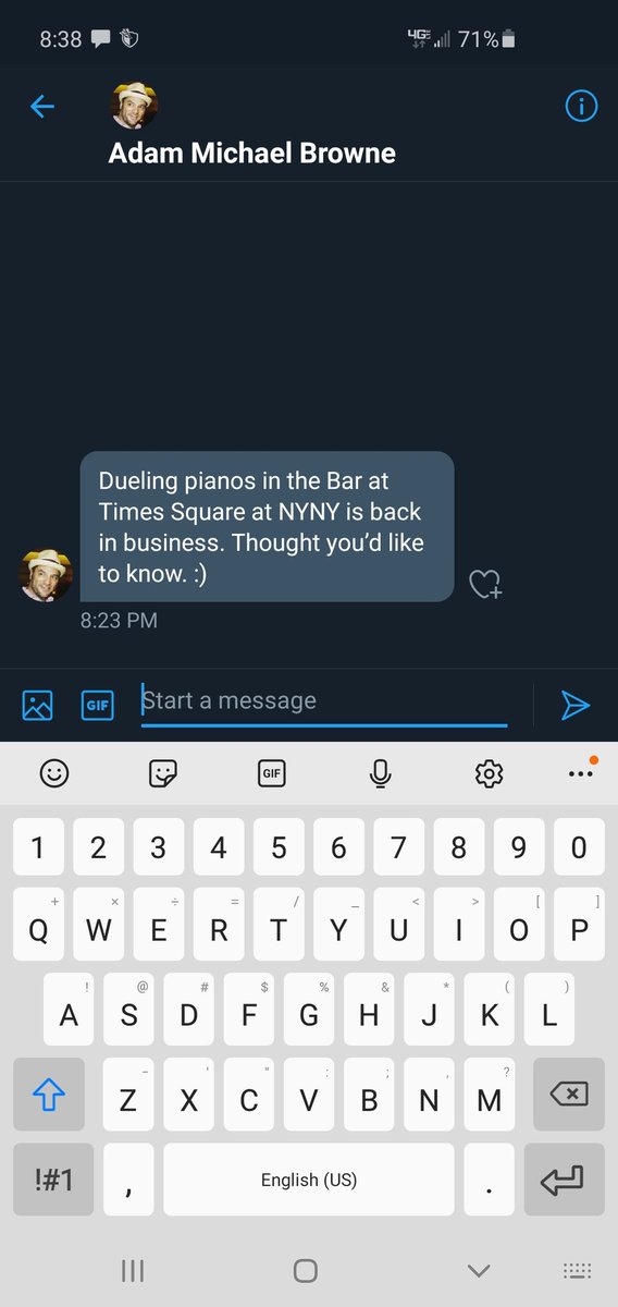 OneLoveMoney21's tweet photo. Time to book my flight, my favorite Vegas bar is back. Thanks @toomuchadam see you guys soon! https://t.co/qmEW9qnD3V