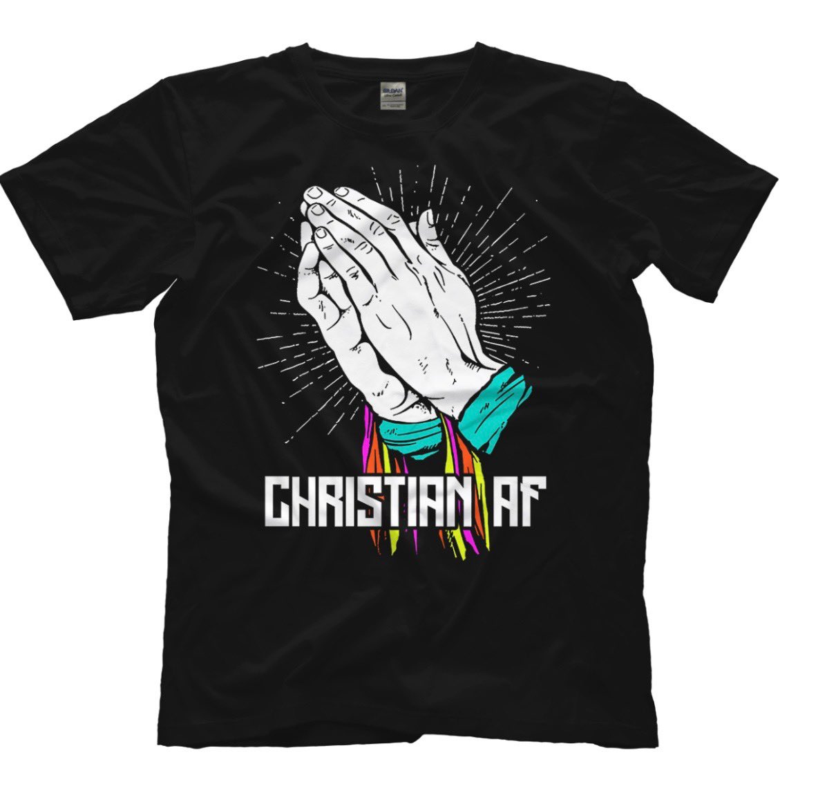 youngbucks's tweet photo. Weโre not just Christian. Weโre Christian AF. Now available @ https://t.co/i1xtEBt3z4โ https://t.co/pKXmLnlB4N
