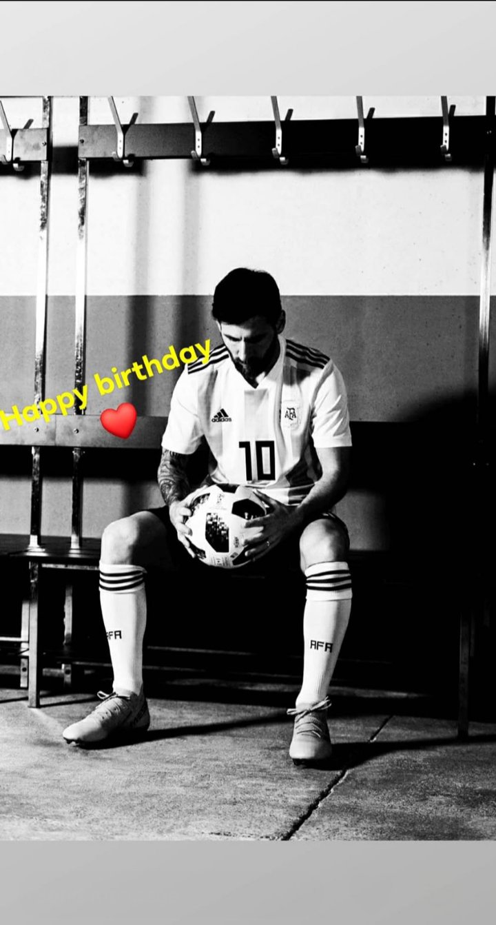 Happy Birthday Lionel Messi  