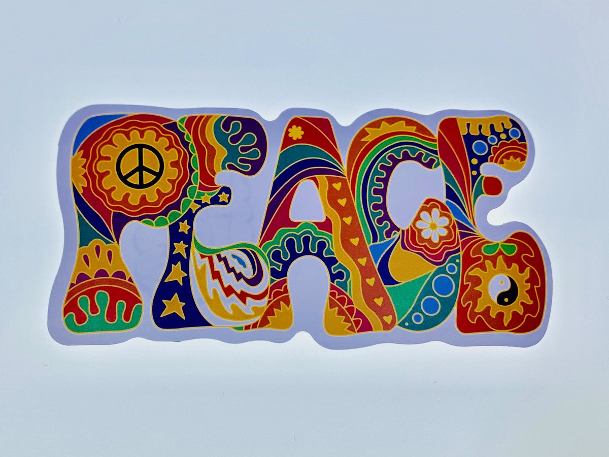 ArtsCatch's tweet image. Excited to share the latest addition to my #etsy shop: Art Cute Stickers Laptop Stickers #21 #peacesticker #peaceart #coolstickers #stickers #stickerslaptop #stickerspack #cheapstickers #etsystickershop #stickersellers etsy.me/3euvnOm