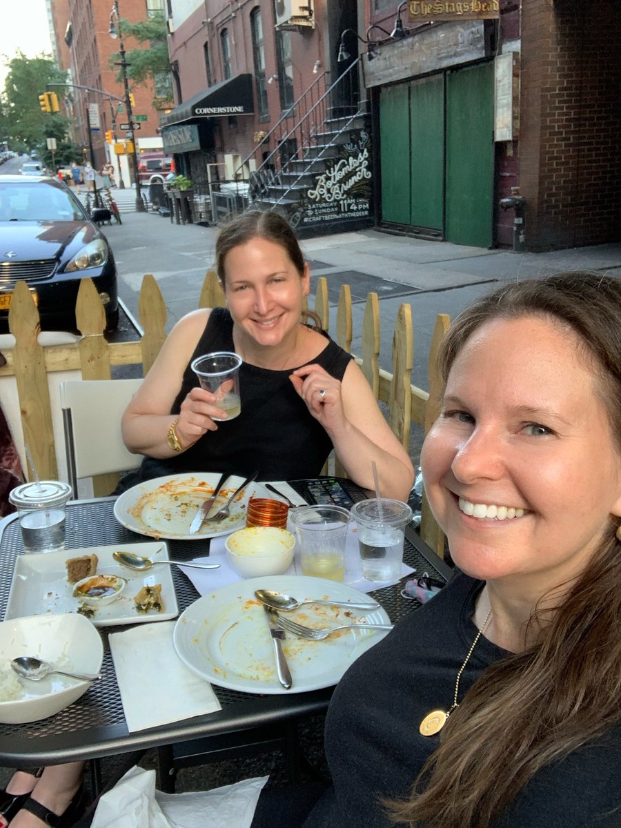 candiobrentz's tweet photo. CHEERS! My 1st time dining out in 14 weeks! My sis @danaobrentz &amp; I chose our neighborhood fave @ammanyc for delish Indian food, excellent service &amp; to say thank you for the restaurant taking care of SO many essential workers &amp; locals. #Phase2 #nyc @TurtleBayAssoc @EastMidtownNYC https://t.co/GSFGF5WoNF