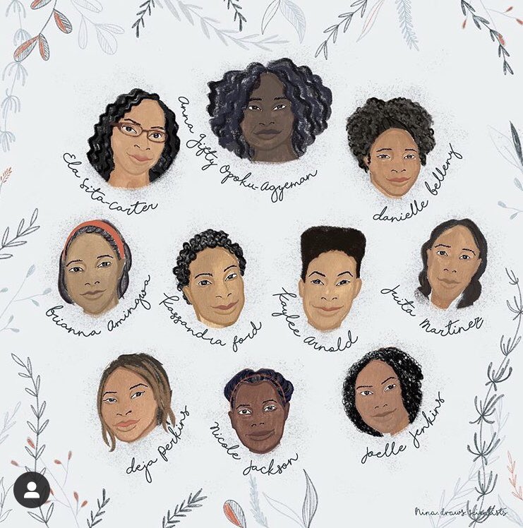 Sheridan_HQ's tweet photo. This art is AMAZING thank you @Nina_Chhita for shedding a beautiful light on the women of @BlackAFinSTEM 🙏🏾🙏🏾🙏🏾🙏🏾 https://t.co/xwMktGkm2S