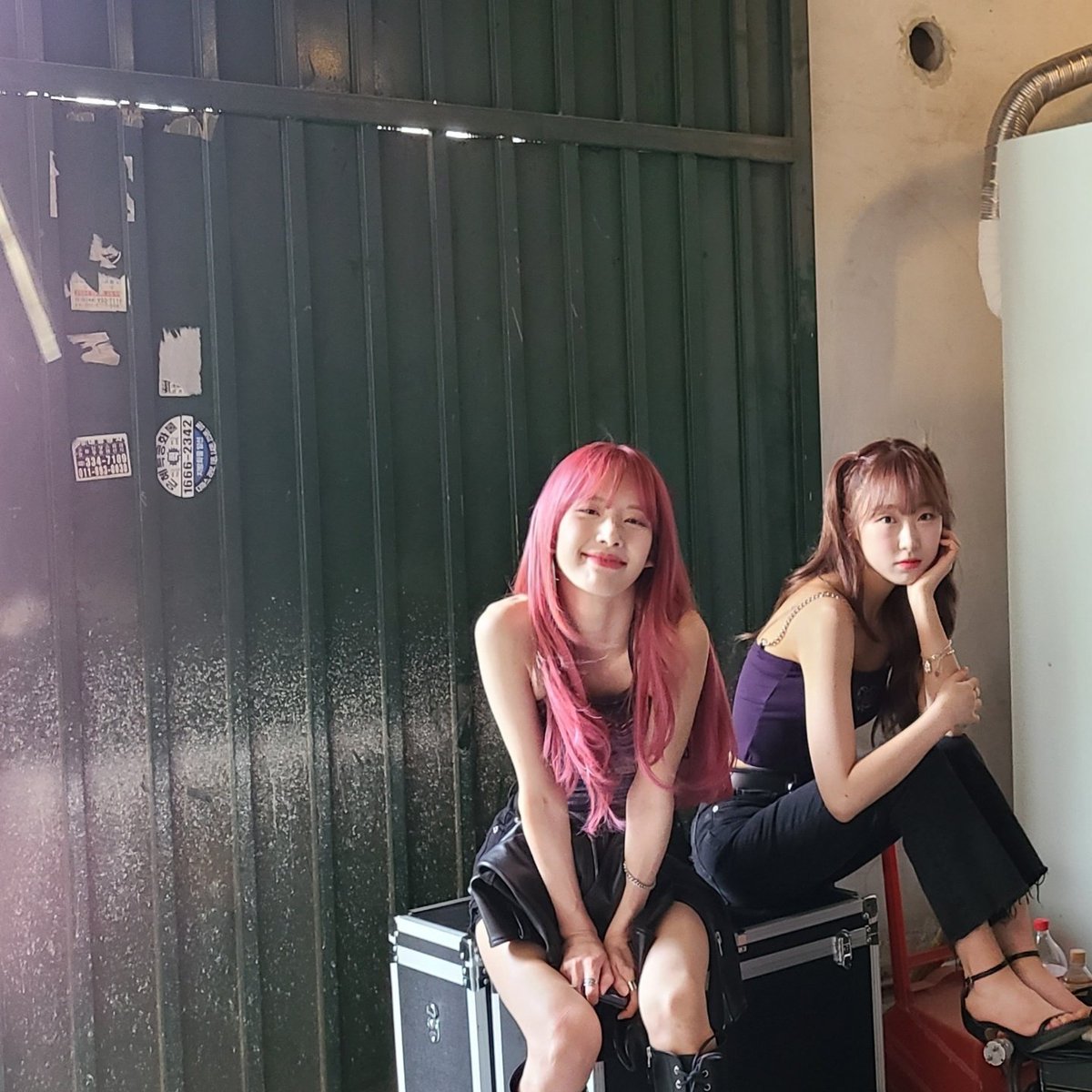 [#우주소녀 #설아]
여름이가 찍어준 두명의 천사