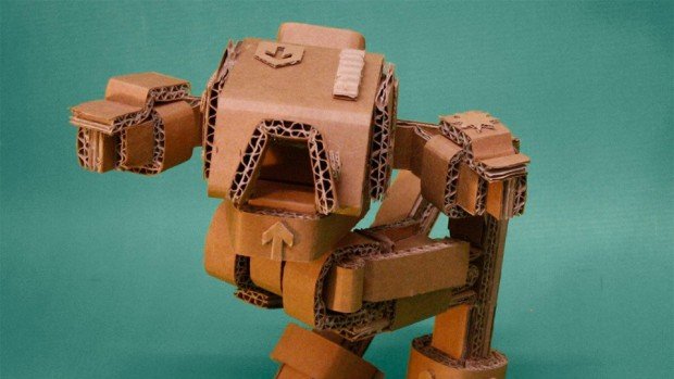 WeSellBoxes1's tweet photo. This week is a 'Cardboard-Roboty-Epicness' week. Check it out this ED-209! from #robocop and as always If you need boxes to move house, store your property or make your own enforcement droid then point yourself towards https://t.co/IOs41W4pAK "you have 20 seconds to comply" https://t.co/AgkGsPHQnx