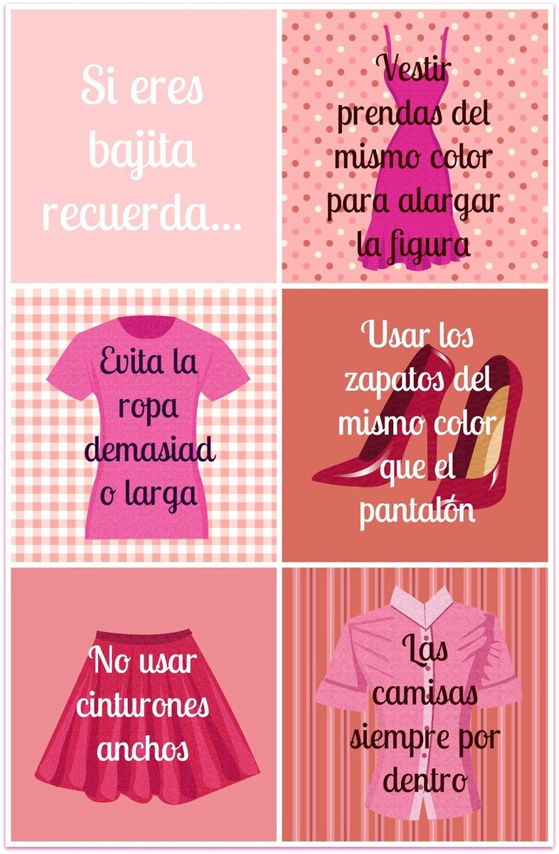 Store11Lula's tweet photo. Dicen que lo bueno viene en frasco pequeño, ¡aquí unos tips para nuestras seguidoras de talla baja, pero de corazón enorme! 💟💟💟

#BajitasPoderosas #Chaparritas #MujerEmpoderada 

-AG https://t.co/FzQhb4yoBY