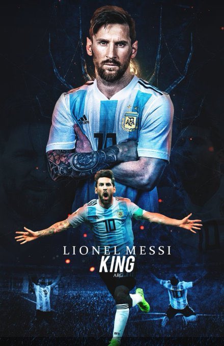 chaudharymahu's tweet photo. It is the day when King was born to rule the world.And he is ruling the football world today .Happy birthday to the greatest of all time and my favouriteLionel Andrés Messi.Stay happy forever champ
#TheLEGEND
#THE .G.O.A.T
#THEHISTORYCREATOR
#THELORD
#HAILMESSI😍😍 https://t.co/QpFZeyKpDU
