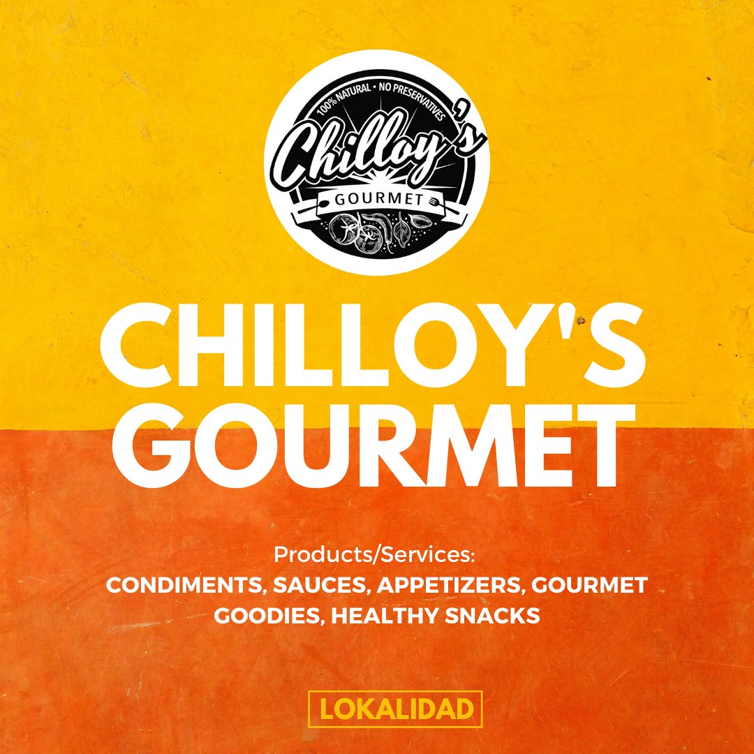 lokalidadmag's tweet photo. #OneSmallBusinessAtATime
The products under Chilloy’s Gourmet’s are elevated versions of your usual spices, specializing in the innovative Vegan Bagoong, Gourmet Tuyo Flakes, Spicy Garlic Sauce, Chili Oil, Baked Peanuts. https://t.co/85v6hEMkyl