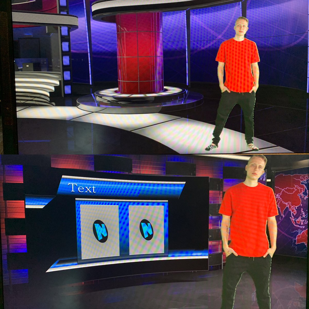 SVF_LTD's tweet image. Testing some #virtualsets at the #spectrumstudio today. #greenscreen #videoproduction #kinoflo #sonyfs700 #phoenix