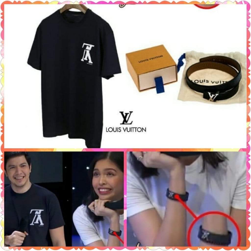 Kayo na talaga Maichard.
Lv shirt kay Tisoy at bracelet kay Meng. Kaya pala si cameraman focus niya yong kamay ni Meng.
At nabingo na naman ng solid aldubnation ang message niyo.
#AldenRichards <a href="/aldenrichards02/">Alden Richards</a>
#MaineMendoza <a href="/mainedcm/">Maine Mendoza</a>
#ALDUBHeartsOfLove