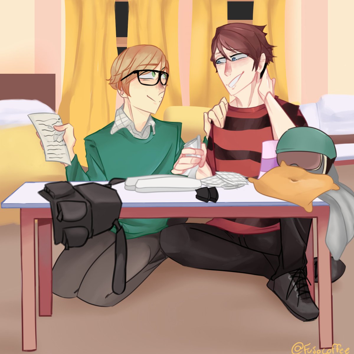 YumitoSS's tweet photo. I finished playing long gone days a few days back when I got the racial justice bundle, and the hotel event with Adair was so wholesome I had to draw it
#longgonedyas #lgd #lgdays @lgdays https://t.co/1ZmVaJDwaZ