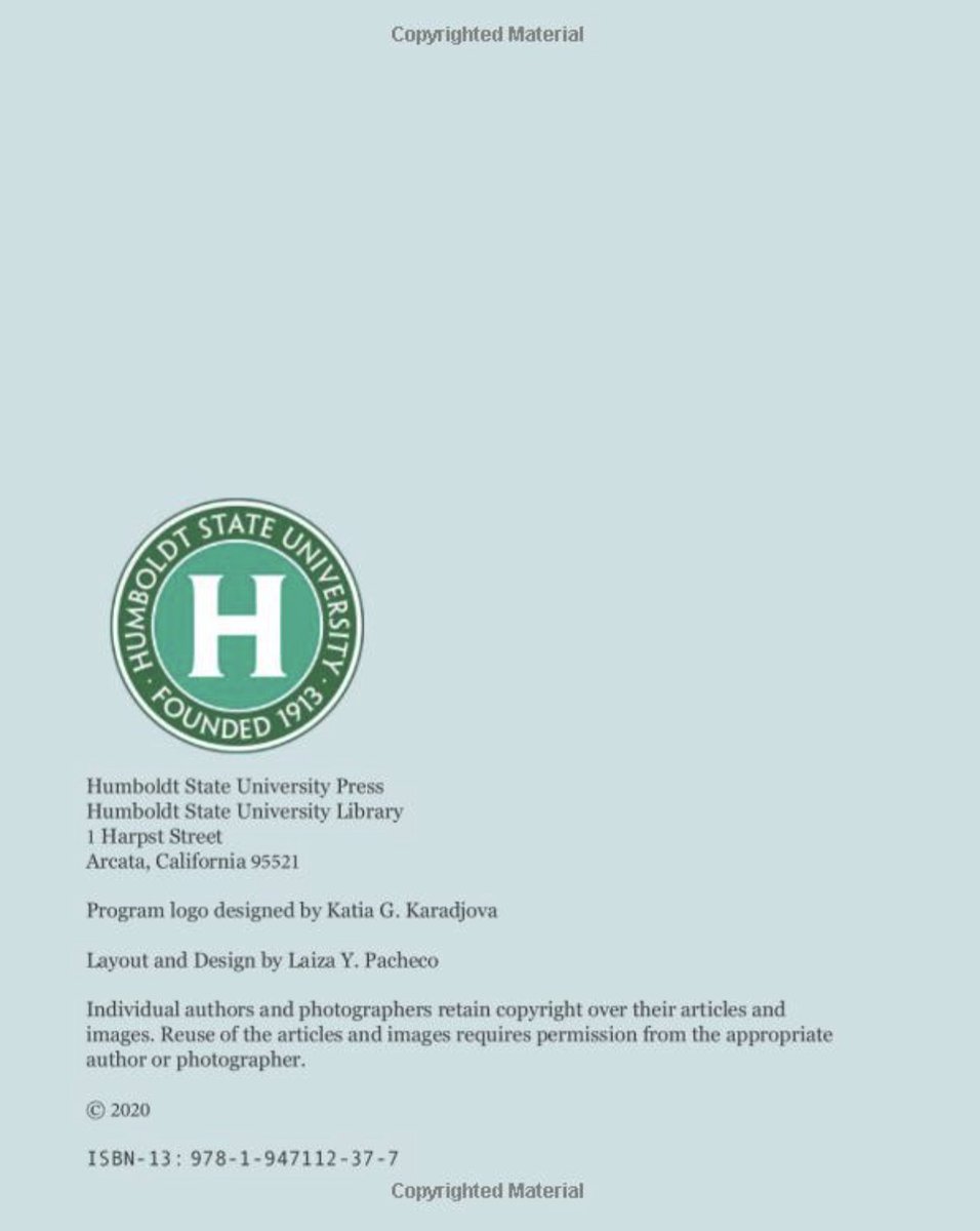 I have a poem published in ‘The World the Way We Saw It’ featuring creative work of the Languages Students at Arcata High (AHS) by AHS Languages Dept &amp; Humboldt State University Library - Thank you <a href="/HSULibrary/">Library & Learning Services</a> 🌲 @humboldtstate tinyurl.com/y8nfx7ml Publisher: HSU Press 4/24/20