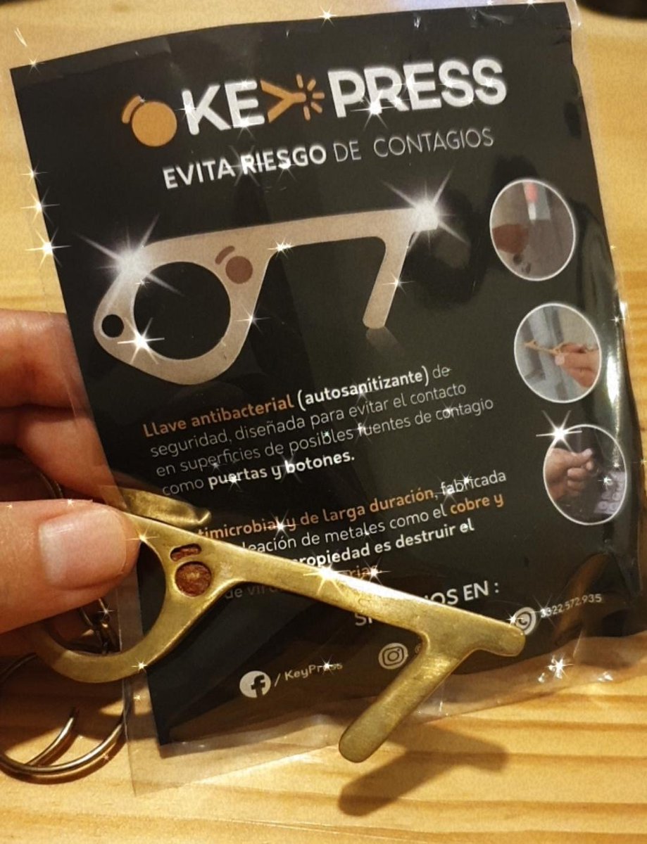 soylavaneglez's tweet photo. Me regalaron esta llavecita!
Esta buenísima para evitar contacto con superficies! Chequenlos en redes sociales!!! #KeyPress https://t.co/0dy6PZDt09