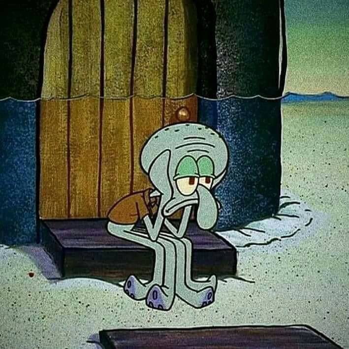 asp_star's tweet photo. Squidward is me. https://t.co/knOgpAwqrl