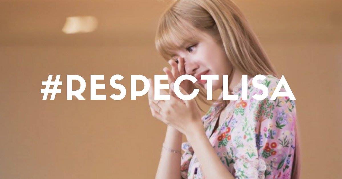 Ingat tak bae kita, Lisa Blackpink pernah menjadi mangsa rasism di Korea sampai stand Kpop kena buat hashtag  #RespectLisa. Apabila netizen Korea menabur komen suruh Lisa yang asal dari Thailand balik Thailand, dengan kecaman-kecaman berbentuk perkauman.