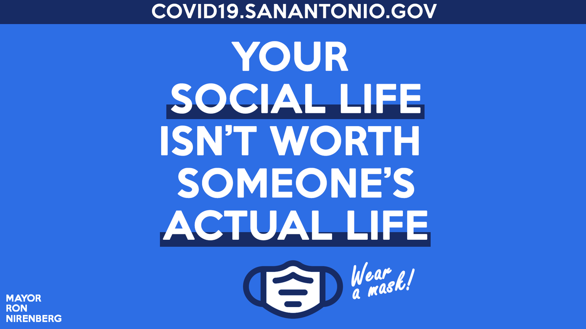 Ron_Nirenberg's tweet photo. If you've tested positive for COVID-19 and receive a call from a 210-207-XXXX number, please answer. 

The info you provide will help us keep tabs on the spread of COVID-19 in our community.

Wear a mask. Practice physical distancing. Wash your hands. We can do this, San Antonio. https://t.co/vs74GIgCIy