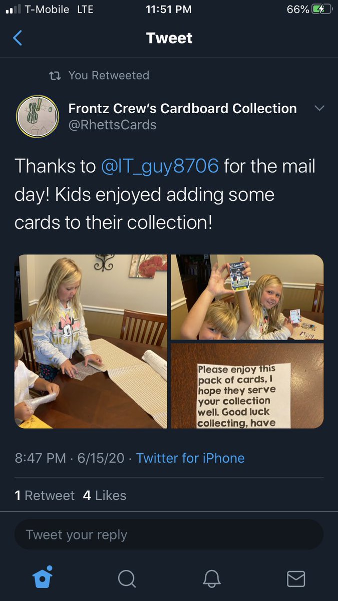 Cards started shipping out nationwide to kids! From California to New York, Minnesota to Texas. Cards were and still are going everywhere!