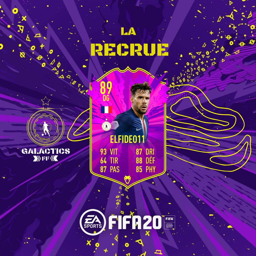 Nouvelle recrue

Et une recrue en plus venant de l'équipe B !
ElFideo11ParisSG

Bienvenue à toi ! ⚪

#FIFA20
#ClubPro
#PlayStation