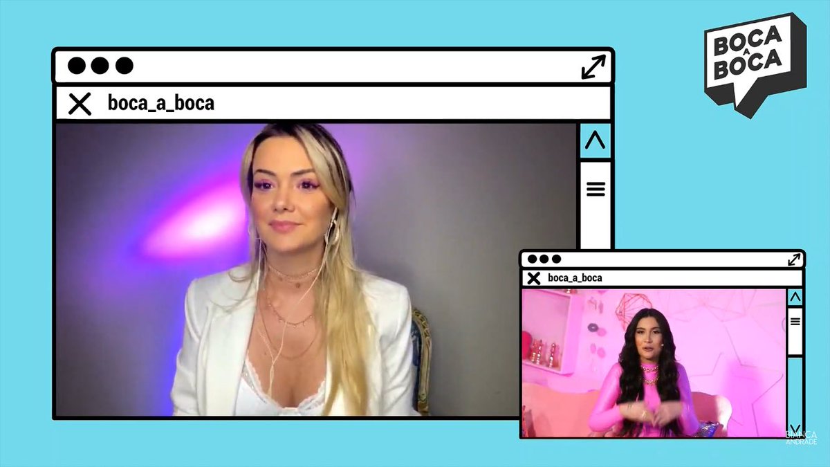 peIucia's tweet photo. assuntos extremamente importantes que foram abordados hoje no programa da Bianca Andrade:

- A luta LGBTQ+
- Sexualidade Feminina
- Racismo
- Como a quarentena tá afetando as favelas e as mulheres que vivem nela 

sim, eu to bem orgulhosa. #BocaABoca https://t.co/YdNuq99n5M