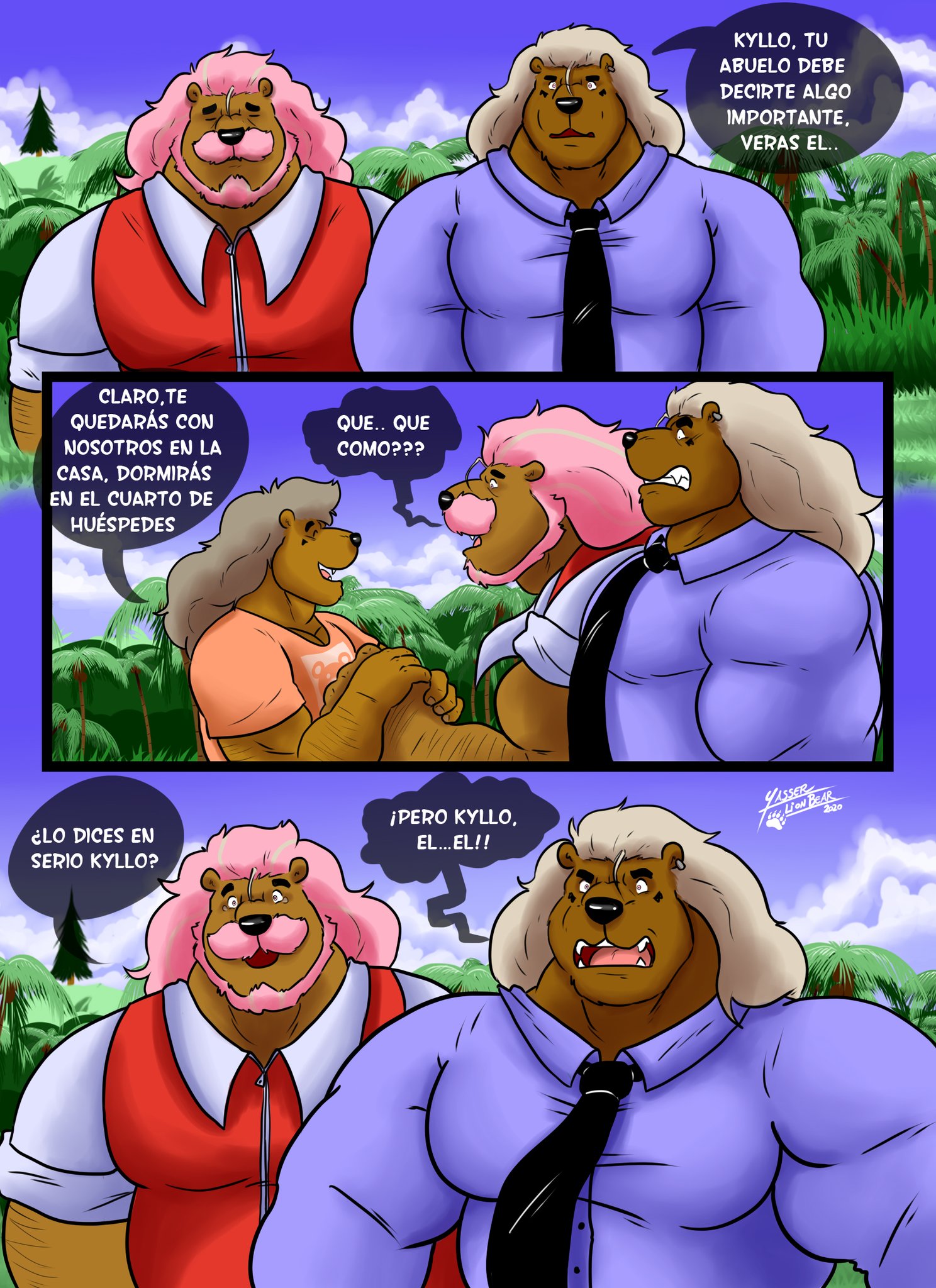 Yasser Lionbear 🇨🇱 on X: “Kyllo & Bongo 2” páginas 21 y 22 furaffinity:  t.coiiiogDCvr9 Telegram: t.coQqaQbFleZv Facebook:  t.coTDNOtZNJZ8 t.coVsdLr5dQzA  X