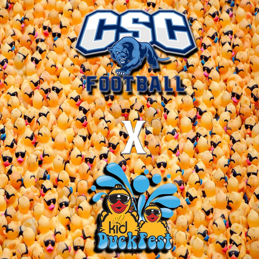 CSCSFootball's tweet photo. Adopt a $5 duck. Help a child. Win $10,000!

Do something great! Sponsor a $5 duck for the 14th Annual Duck Fest Derby, held on July 7th at 7pm by the Kids in Distress @kidsindistress.

#DuckFest
#KIDpossible
#KIDhero

https://t.co/iIE5R5GpRo https://t.co/acWSEIXKMU
