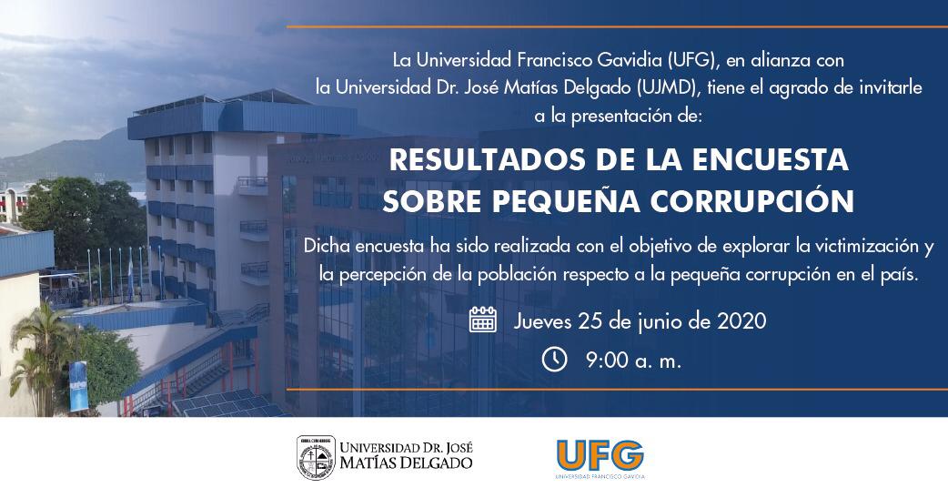 UJMDPosgrados's tweet photo. Presentación de resultados de la encuesta sobre pequeña corrupción https://t.co/tNyELccUDI