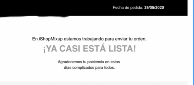 alexgrs_'s tweet photo. Nunca compren en @iShop_Mixup es la peor experiencia de compra que he tenido.
Después de días diciéndome que ya tenían listo mi pedido, salieron con que debía esperar 6 semanas. Después sin pedirlo, hicieron cancelación. El producto lo están vendiendo en tiendas físicas @Profeco https://t.co/gTTvX0LnKl