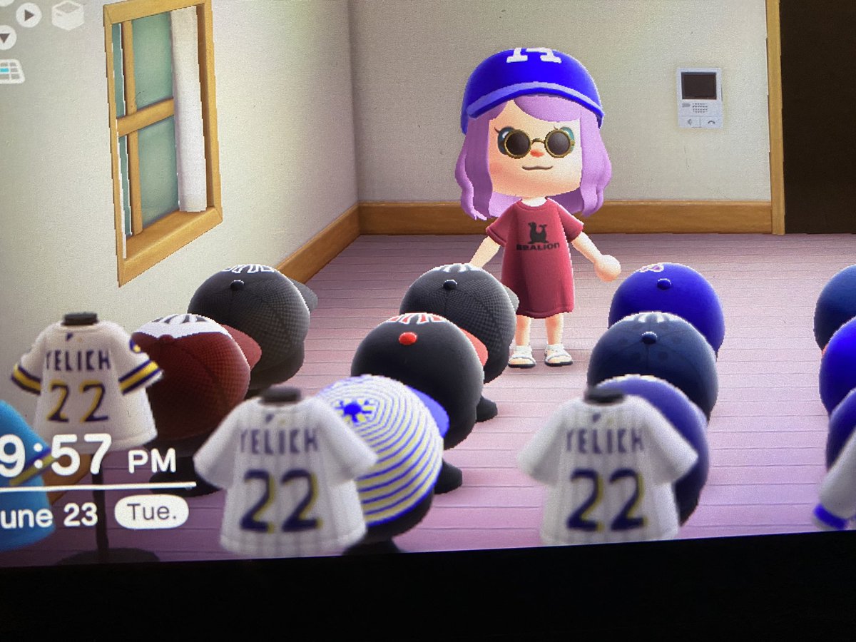 spid3yjay18's tweet photo. @HatClub me and the lady rocking hat club customs in animal crossing!!!! Send me some stickers or something lol pleaseee #capaddicts (yes she made them lol) https://t.co/ZigpTCBijS