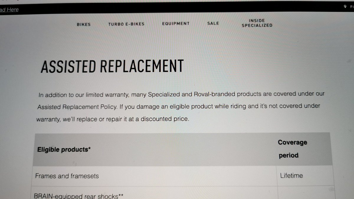 chartrix's tweet photo. @PFBmexico cuales son los pasos para aplicar garantía a un marco roto de bici specialized qué compre con ustedes? Rockhopper. https://t.co/fy9KsajSHv