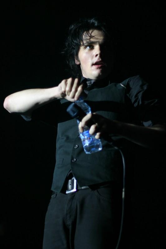 a thread of gerard's black waistcoat from 2007 aka my favorite look
