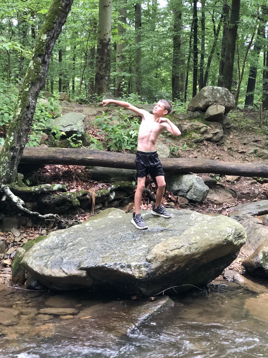 AGPC_Brian's tweet photo. Fun day of mountain water at Cunningham Falls state park. https://t.co/2nrR11y3pz