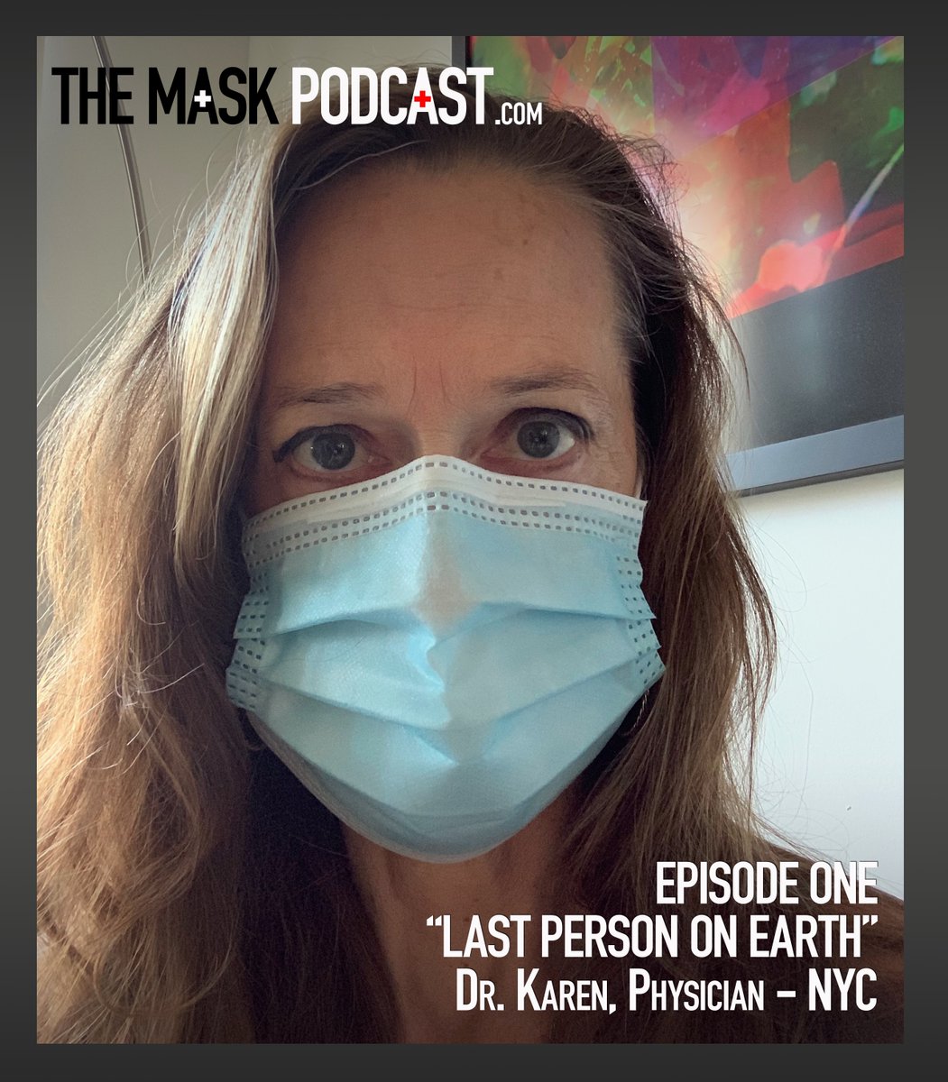 Meet Dr. Karen Nielsen, a #physician in #NYC who gave <a href="/TheMaskPodcast/">The Mask Podcast</a> a riveting &amp; moving #interview for our 1st #podcast #episode available everywhere. Find it at: TheMaskPodcast.com  #MaskOn #StaySafe #COVID19 #NewYorkCity #coronavirus #epidemic #Masks #GetMePPE #pandemic