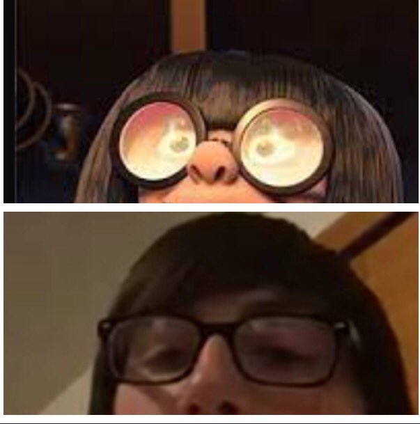 A__Roberts_'s tweet photo. me irl vs animated me https://t.co/2gL0qLCK12