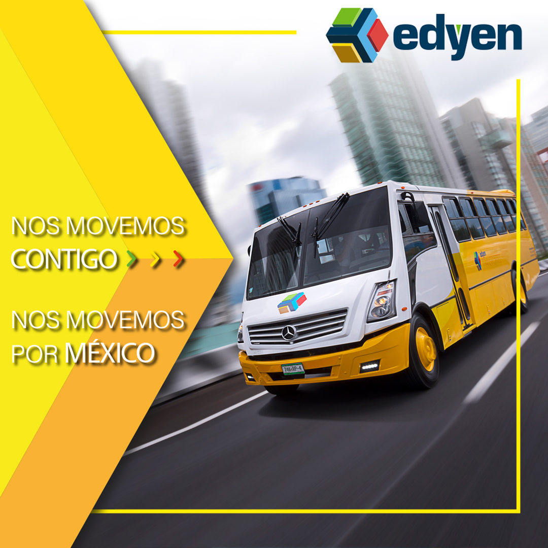 En este regreso a clases, Edyen es tu mejor opción de transporte escolar.