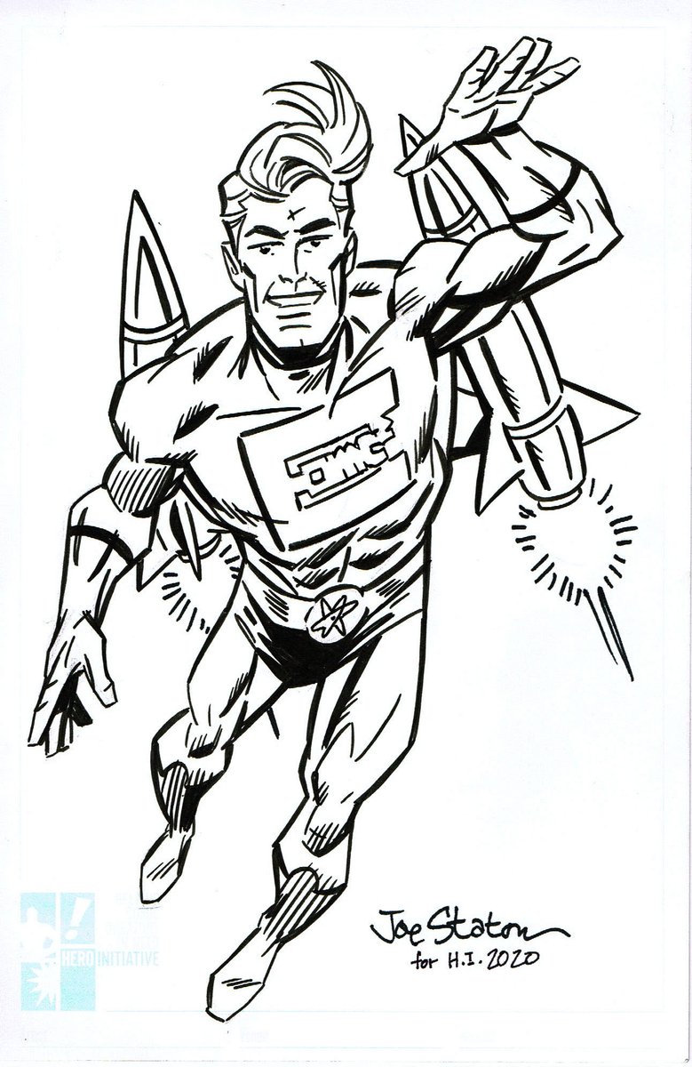 heroinitiative's tweet image. Fun art alert! These are the drawings the AMAZING @JoeStaton did for participants in Hero's Live experience! More stuff like this HERE: heroinitiative.org/merchandise/