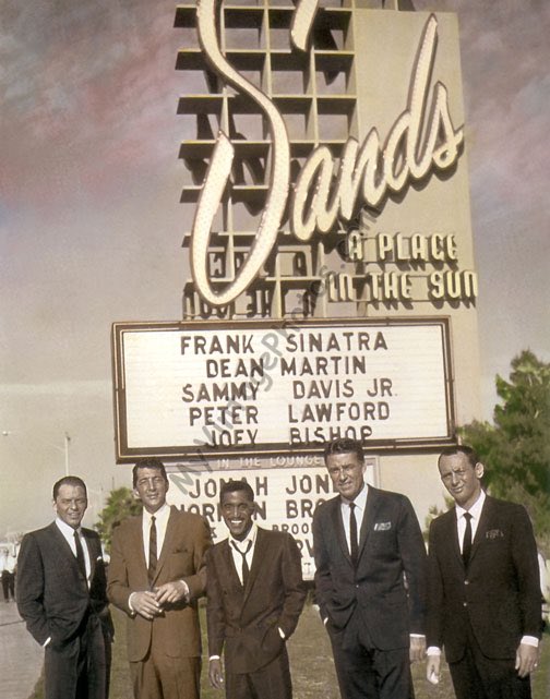Did you know the The Sands Hotel #LasVegas was the wildest joint in town when Frank Sinatra and the Rat Pack were in town.