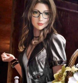 4. Aerith with glasses