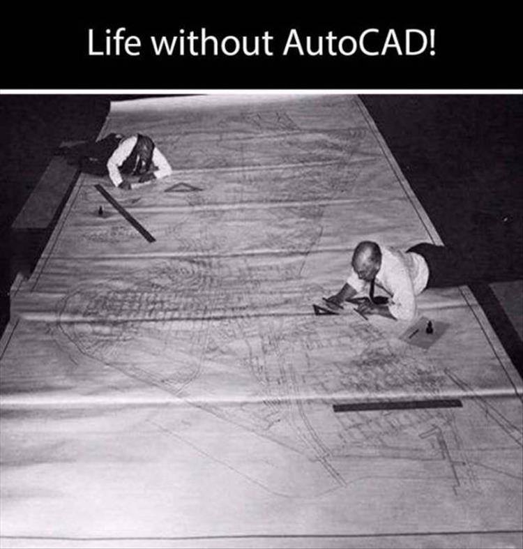 dalde_jessie's tweet image. imagine if you will still use manual drafting to create drawings and designs you are probably will finish after a month or a year. :)

#Autocadmeme#iLoveautocad #JessieCADservices #Designtolast #Godsdesign#Virtualassistant