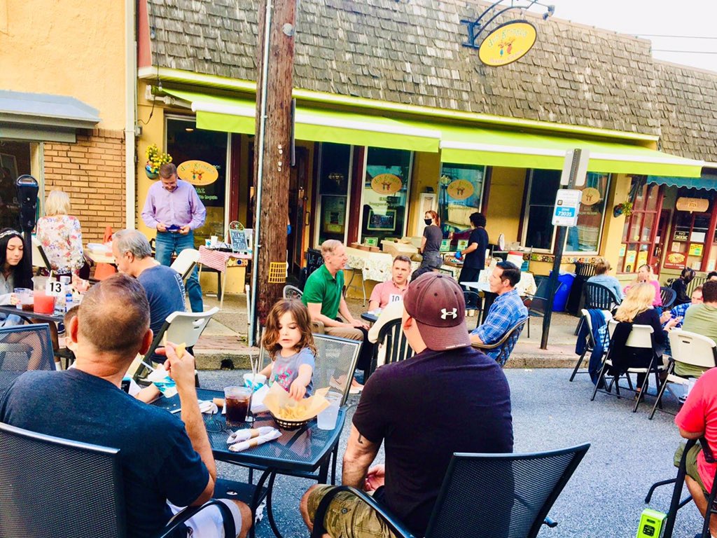 visitmediapa's tweet image. Wednesday June 24 State Street is closed for Outdoor Dining 4-11PM.   Reservations recommended. Free parking at Olive Street Garage. Visit our shops and boutiques for great finds on cool stuff.  Check out participating businesses offering Pride specials this week #BeSafeHaveFun