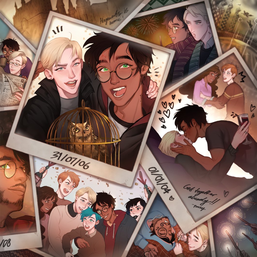 _rbiim's tweet photo. Gosh, I forgot I made this piece a while back. I'm still really proud of it ✨🙏 Figured I should post this here anyway!
#drarry https://t.co/o1s6wwdAoL