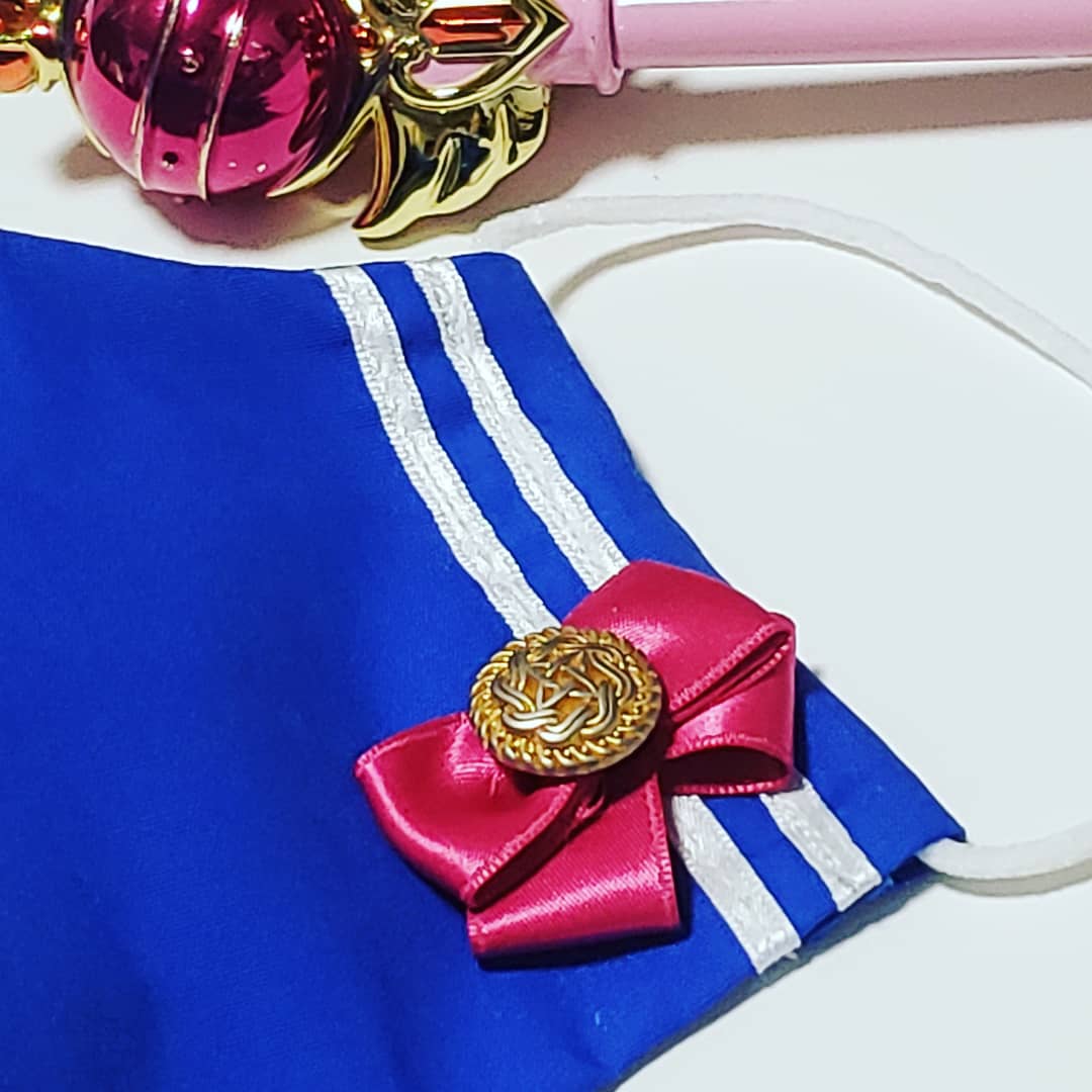 おへやニスト 芝垣茜 月の光は 愛のメッセージ Sailormoon Sailormooncrystal Handmademask Handmademasks Usagitsukino マスク手作り ハンドメイドマスク ハンドメイド セーラームーン セーラームーンクリスタル 自慢のマスクを見てくれ