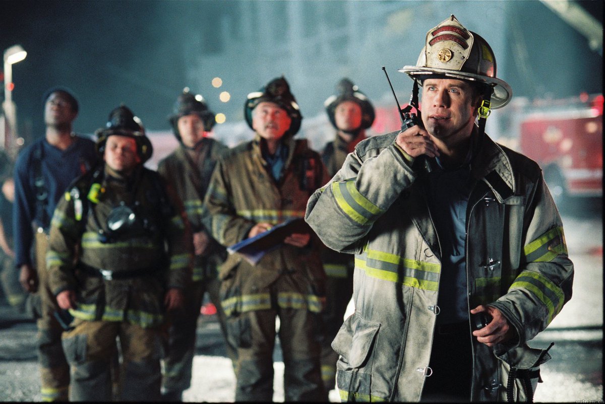 mymoviecaps's tweet photo. Ladder 49 (2004)
Director :- #JayRussell
A @BaltimoreFire fighter trapped in a burning building, fellow firefighters led by the Chief attempt to rescue him. Movie go on with flashbacks of his life.
Stellar performance by #JoaquinPhoenix #JohnTravolta & full cast
#Ladder49 https://t.co/1wfCrZAQiL