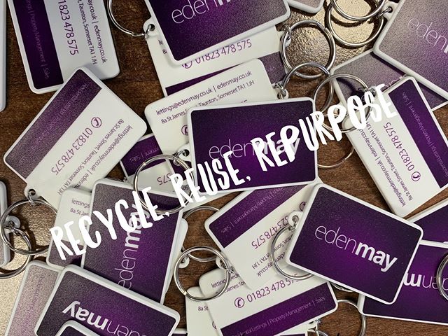 ▶️▶️Did you know??? Our key rings are made from recycled yoghurt pots. (That’s a lot of yoghurts thankfully, we didn’t have to eat them all ourselves )😜 They’re not fancy, but they do their job &amp; as a small business we’re trying to do our bit for the environment &amp; our children’s