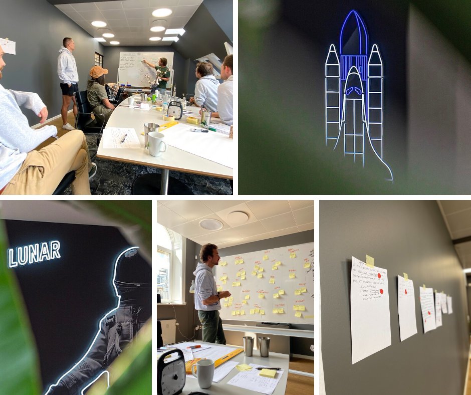 lunarmoney's tweet image. It’s challenging to build bank experiences that people love. That’s why we do design sprints 🏃‍♀️

This week we’re finalising our upcoming @astralisgroup  universe and product! We can’t wait to see the prototype of Lunar x Astralis later this week 💫

#digitalbanking #dkbiz