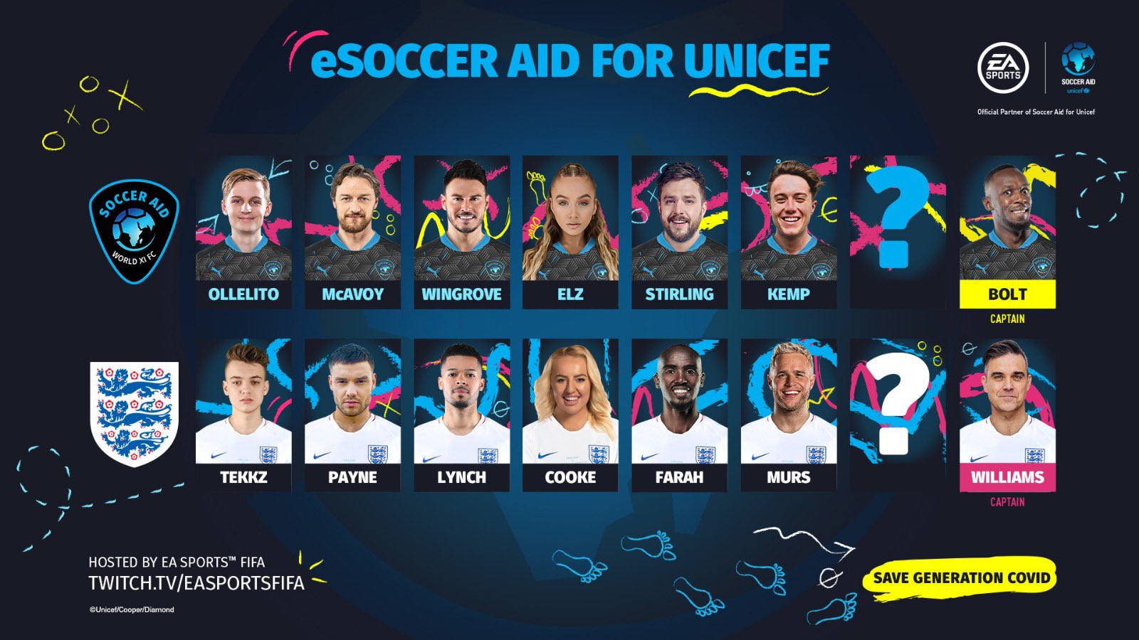 EA SPORTS FC X Presenting your eSoccer Aid for Unicef Teams Saturday 5pm UK https t I0x0OnHiU1 https t DxvDHxAmKo X