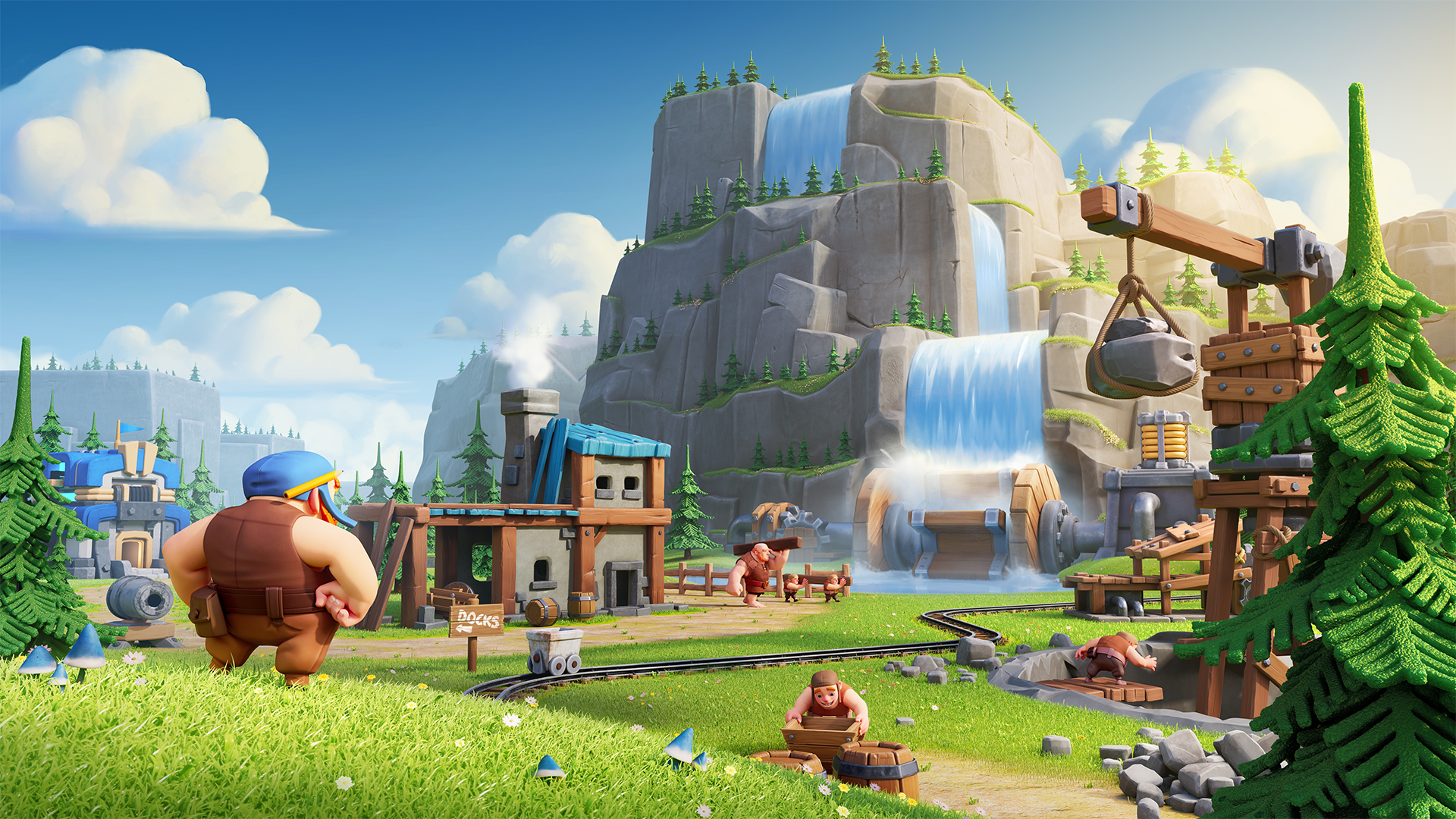 Clash of Clans задний фон